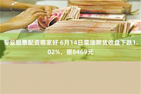 专业股票配资哪家好 6月14日菜油期货收盘下跌1.02%，报8469元