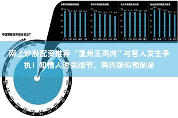 网上炒股配资推荐 “温州王鸡肉”与客人发生争执！知情人透露细节，鸡肉疑似预制品