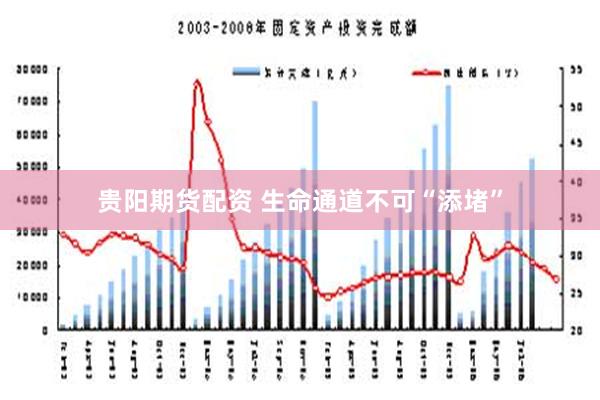 贵阳期货配资 生命通道不可“添堵”